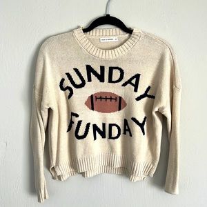 Super Bowl party sweater